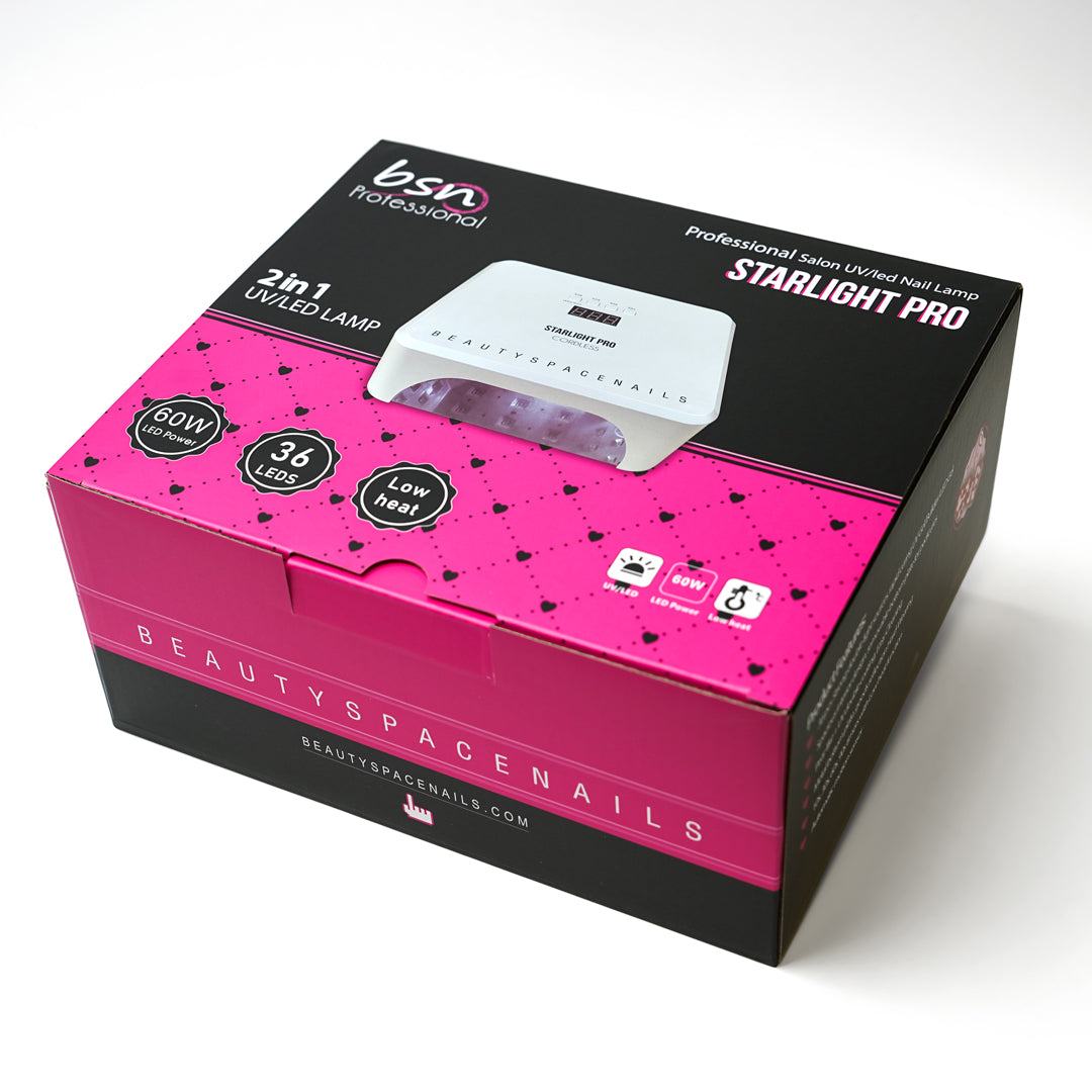 STARLIGHT PRO – Lampada UV/LED 60W professionale per unghie | Polimerizzazione rapida e uniforme