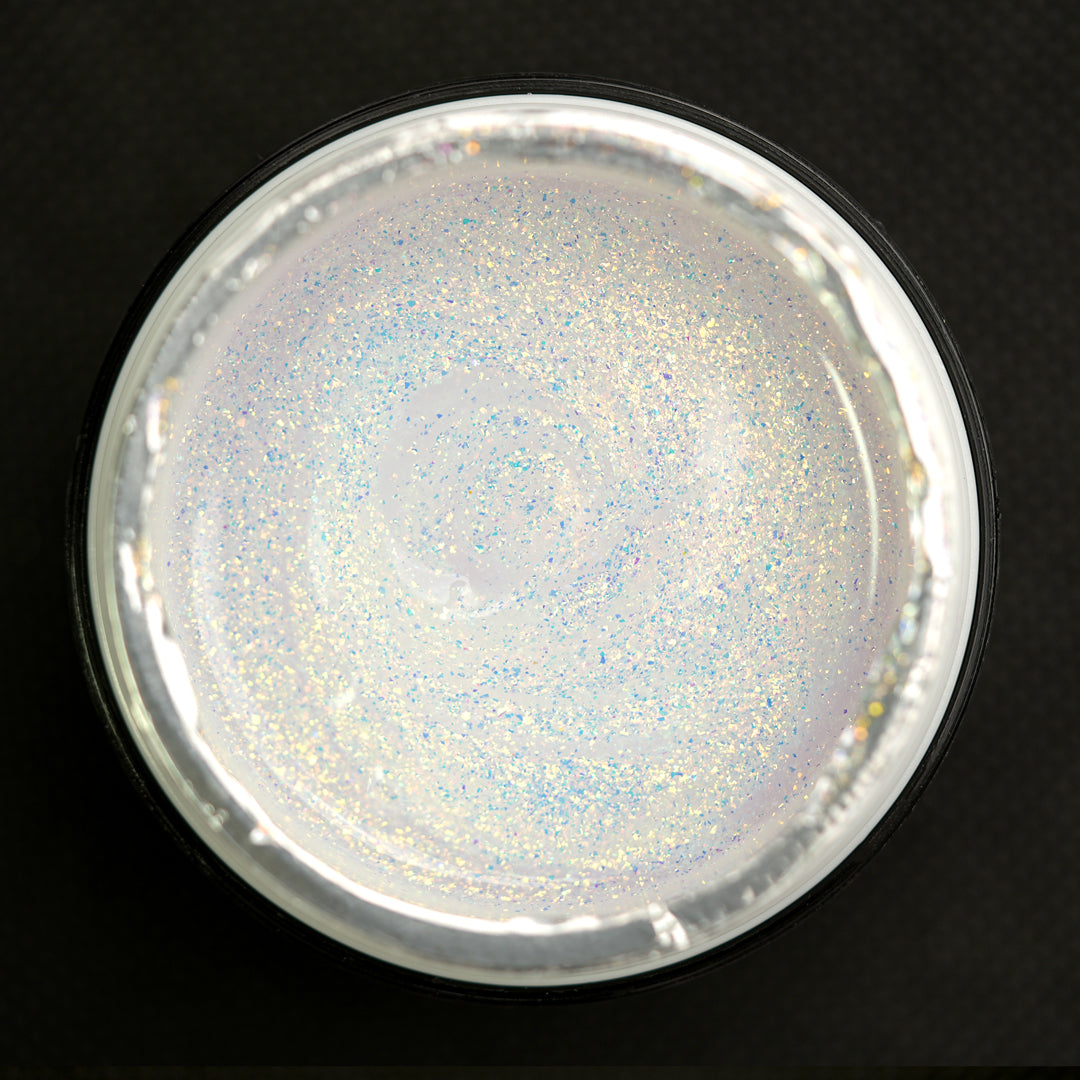 Starry White - Cream Glam Builder Gel 30 ml - Hema Free