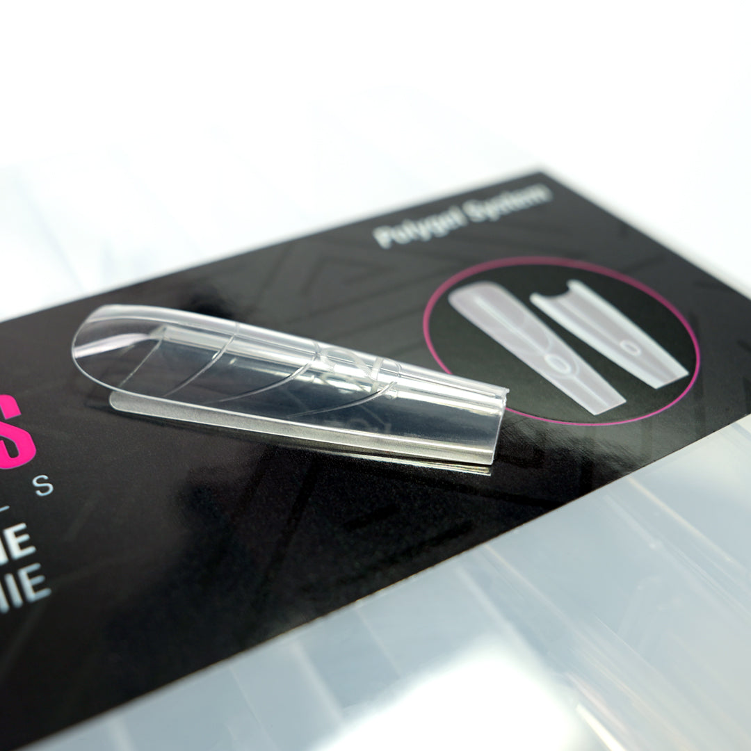 Dual Form 27 - Sandwich Ballerina Beauty Space Nails – Forme Professionali per Ricostruzione Unghie Perfetta