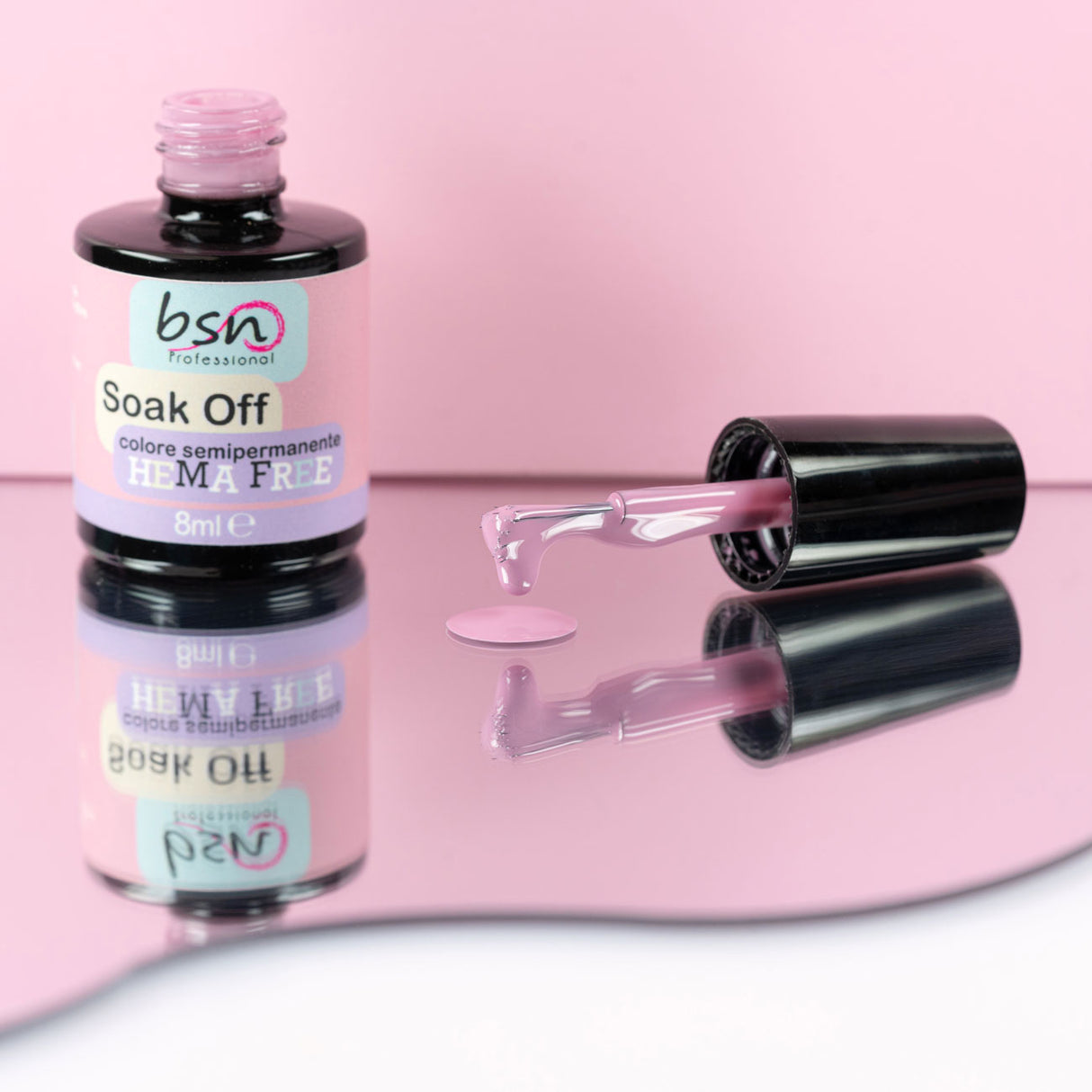 04 - Soak Off Color Smalto semipermanente HEMAFREE 8ml