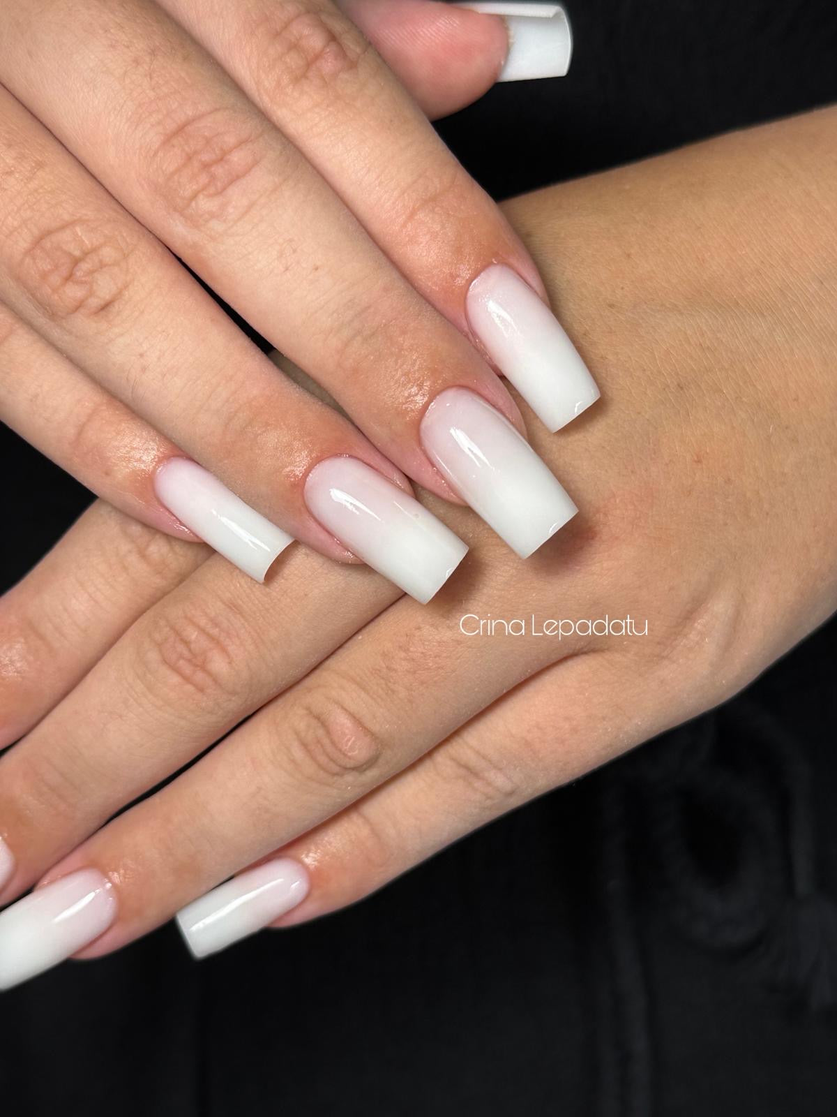 White Hard Builder Gel - French Bianco Milky White Altissima densità