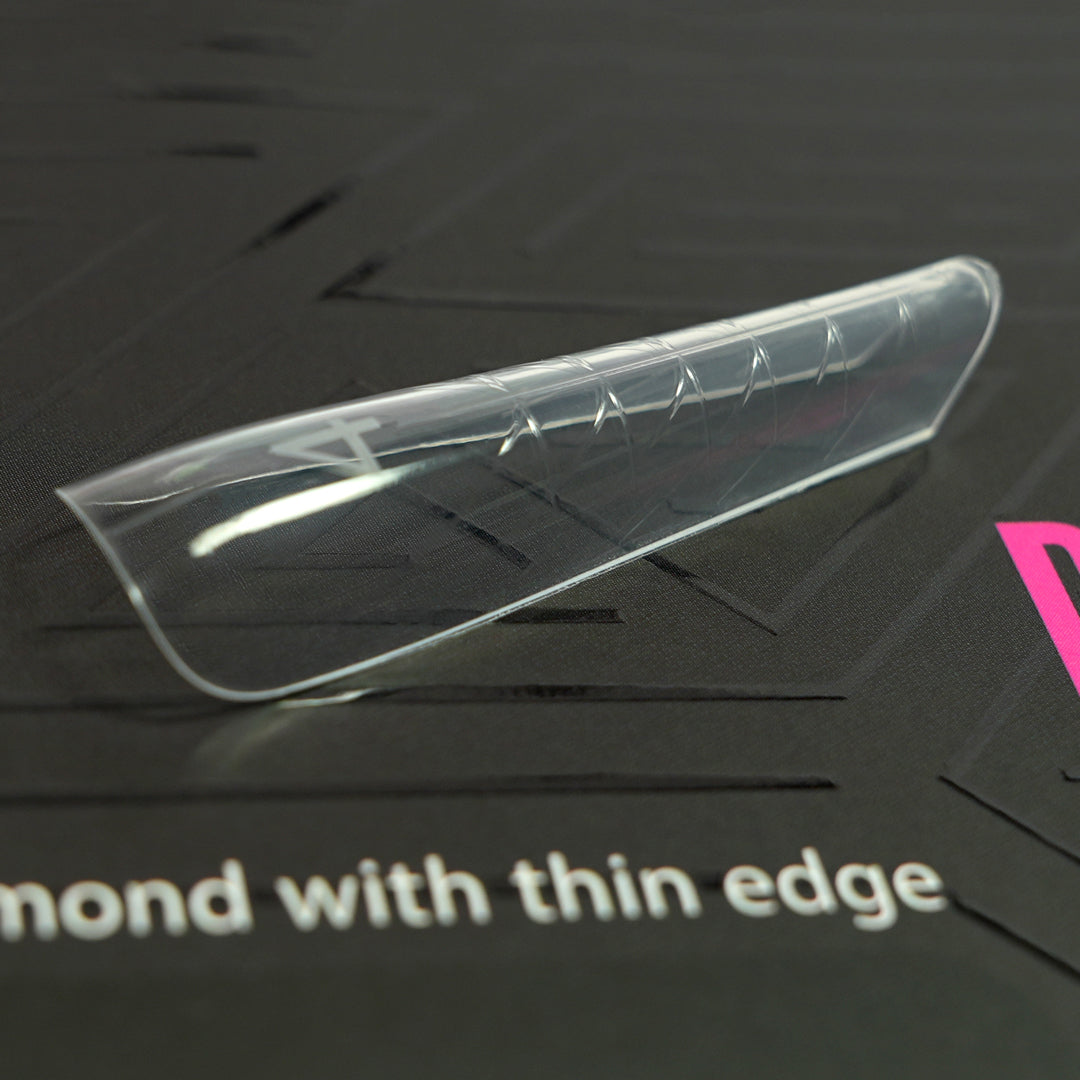 Dual Form 21 - Mandorla Russa – Girocuticole Zero Millimetri - Formine rosa trasparenti in box 150 PZ