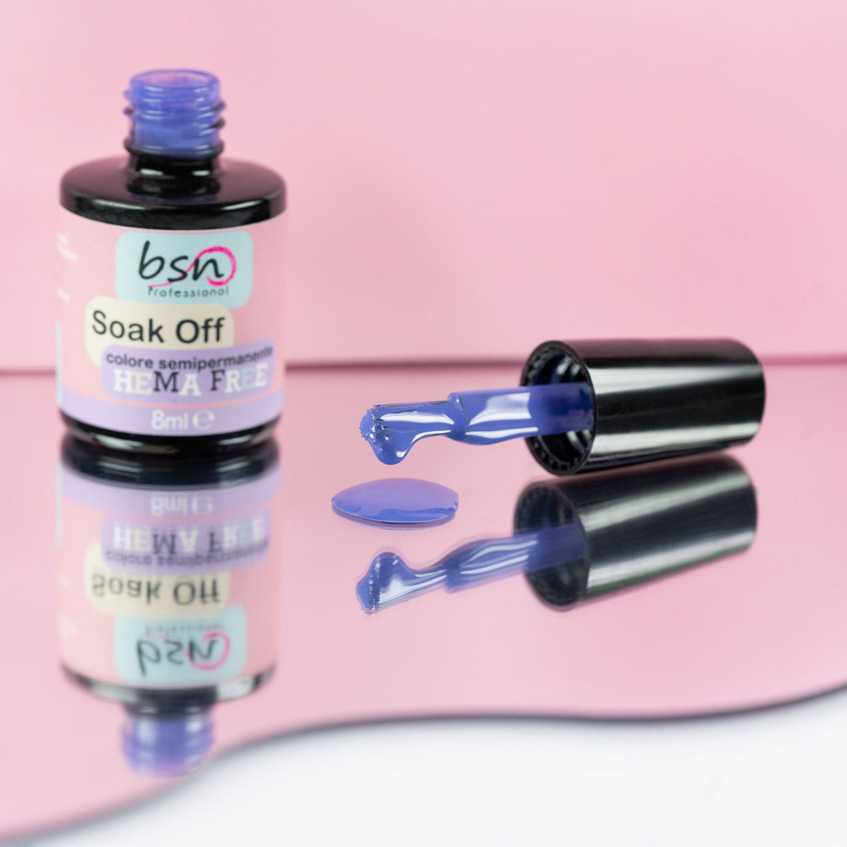 1262 - Soak Off Color Smalto semipermanente HEMAFREE 8ml