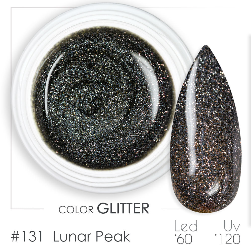 131 - Lunar Peak - Gel UV Colorato - BSN Professional Glitter