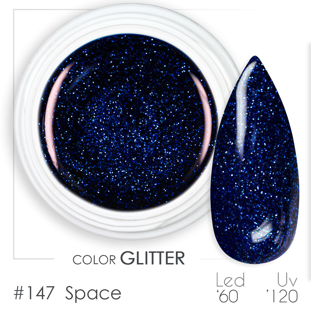 147 - Space - Gel UV Colorato - BSN Professional Glitter