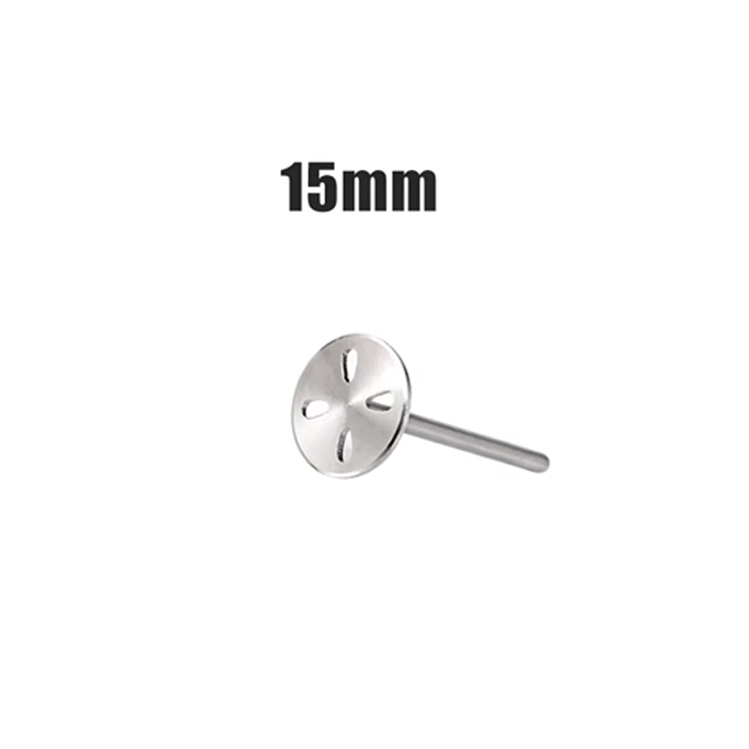 Punta supporto in metallo disco per rimuovere calli pedicure podisc 15-20-25-35mm