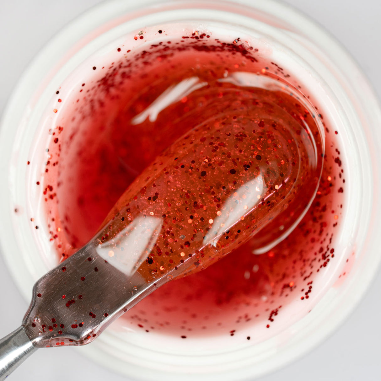 Gel color Glitter effetto vetro UV e Led 5ml - RED AMORE 16