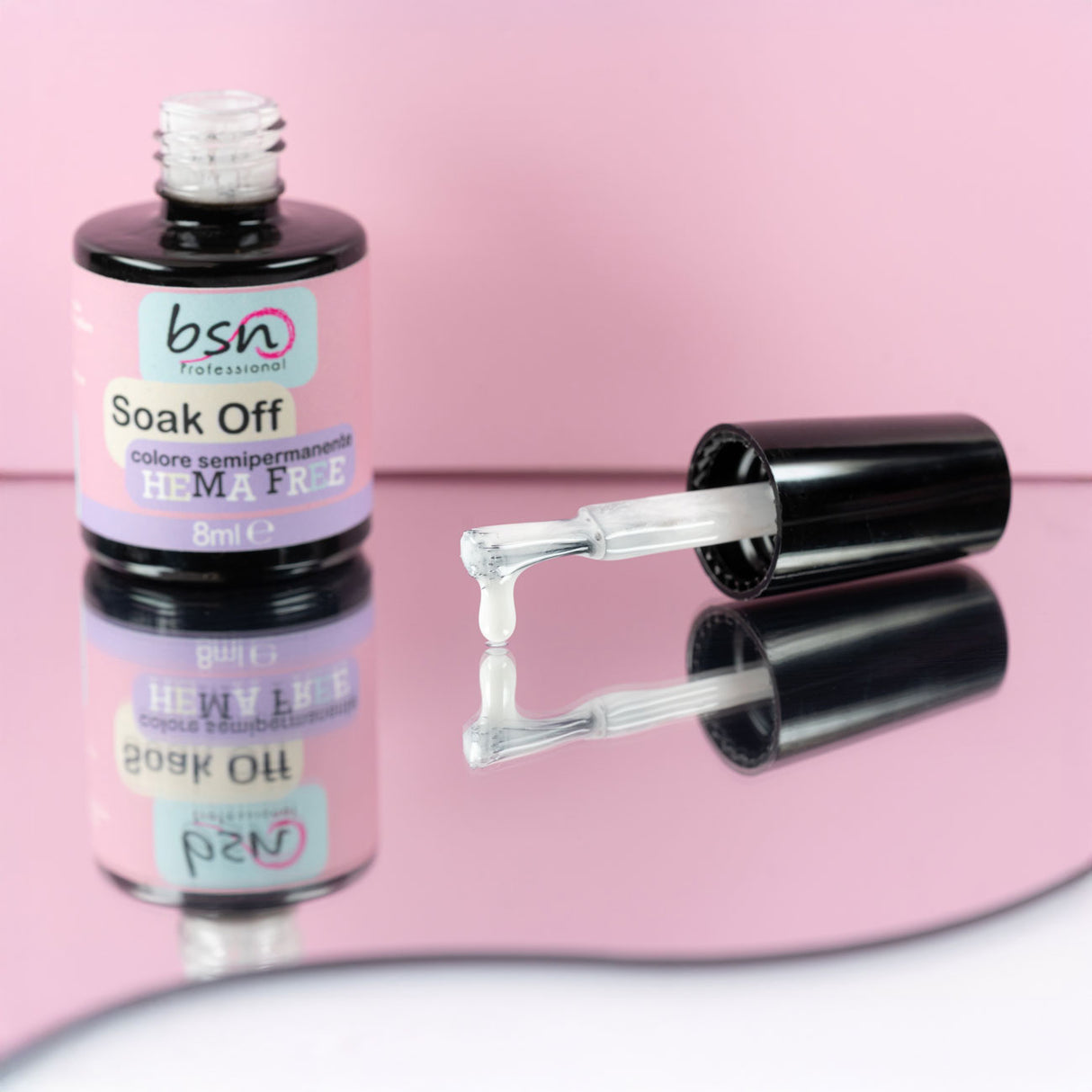 16 - Soak Off Color Smalto semipermanente HEMAFREE 8ml