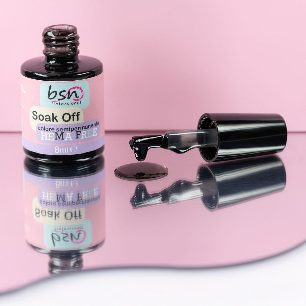 27 - Soak Off Color Smalto semipermanente HEMAFREE 8ml