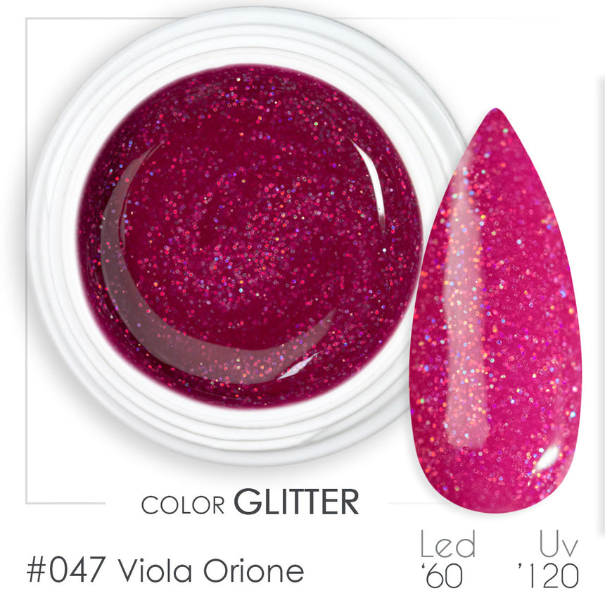 047 - Viola Orione - Gel UV Colorato - BSN Professional Glitter