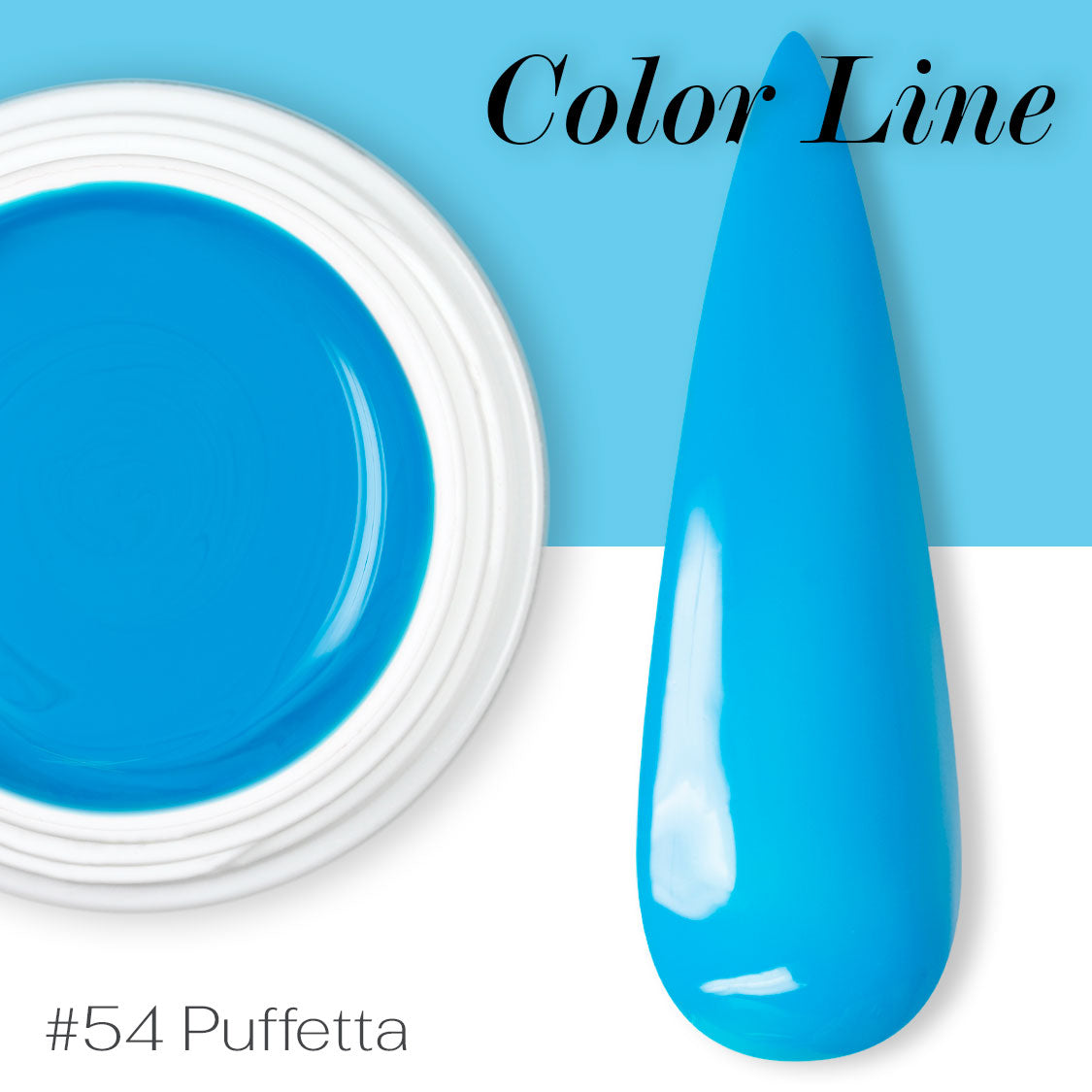 54 - Puffetta - Coprente - Gel UV Colorato - Color line - 5ml
