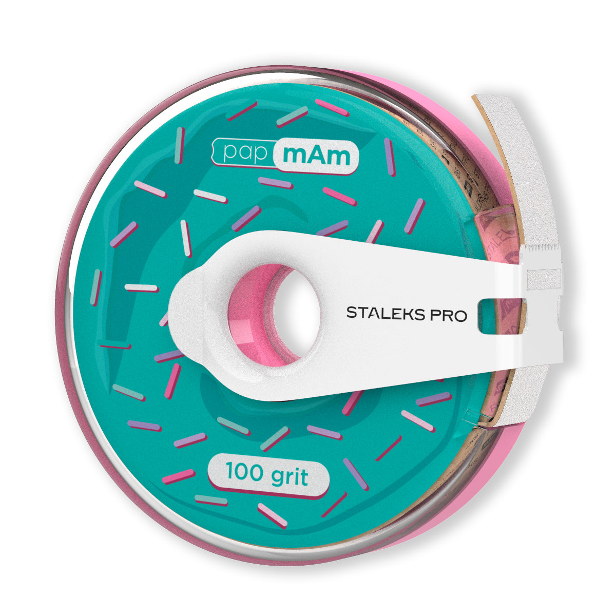 Lima STALEKS papmAm BIANCO in rotolo con custodia - Grana 100 - 7 metri