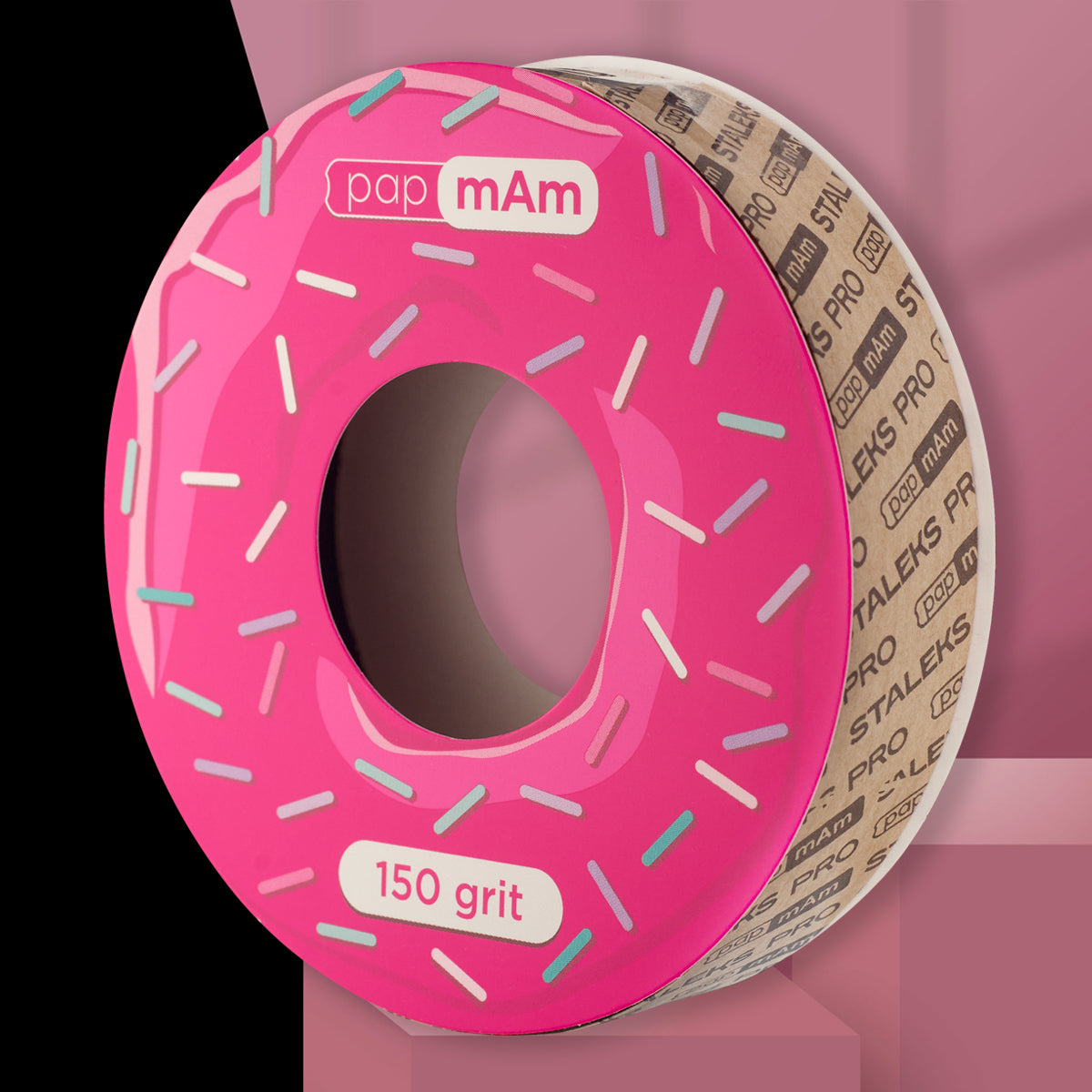 Ricarica di lima papmAm BIANCO in rotolo EXPERT STALEKES PRO - Grana 150 - 6 metri