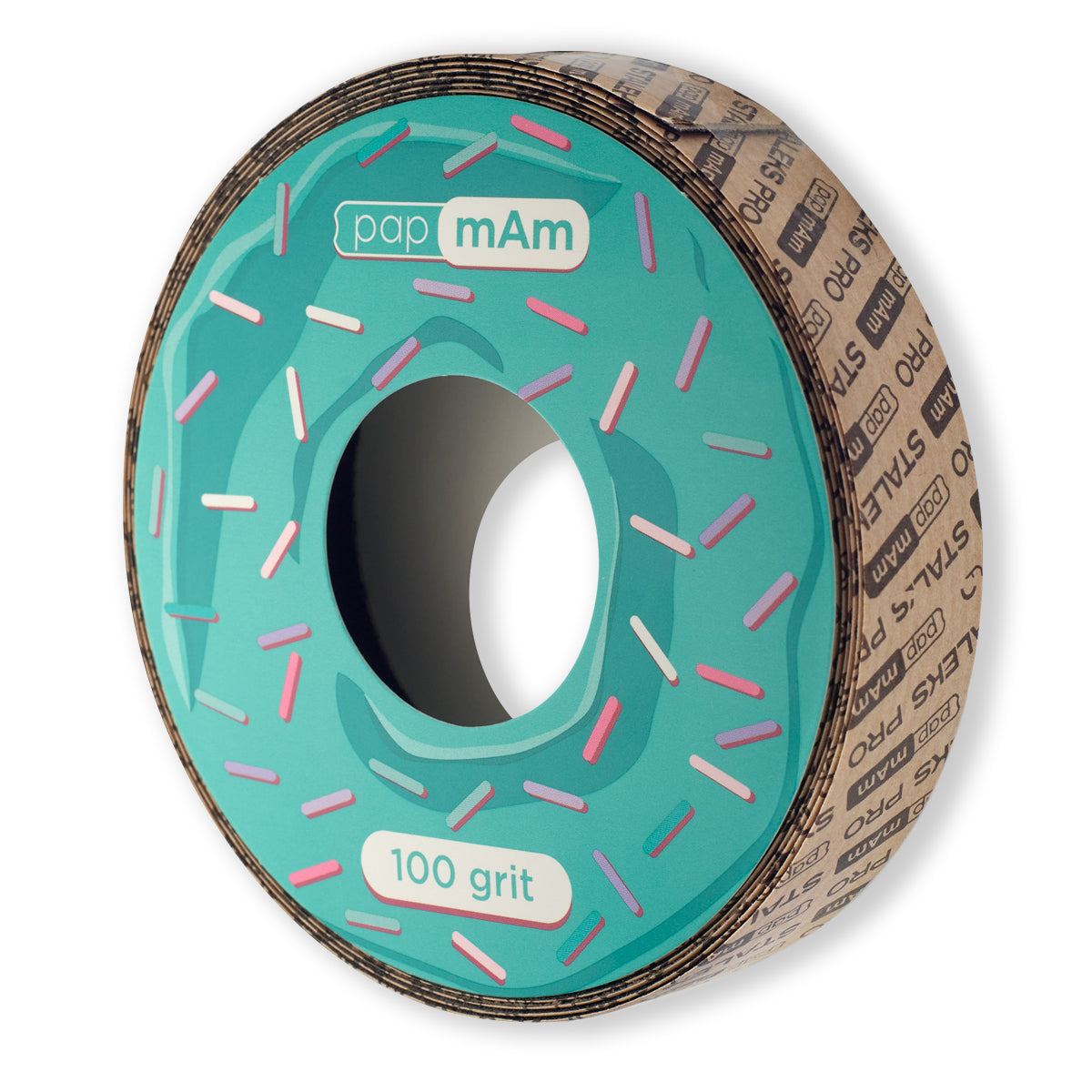 Ricarica di lima papmAm BIANCO in rotolo EXPERT STALEKES PRO - Grana 100 - 7 metri