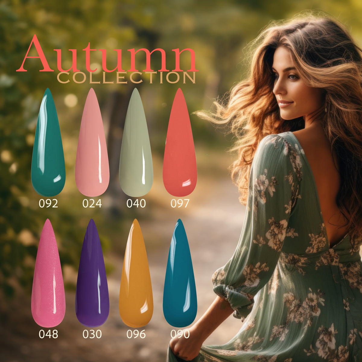 Autumn Collection - 8 colori - Soak Off Color da 7ml cad. Smalto semipermanente