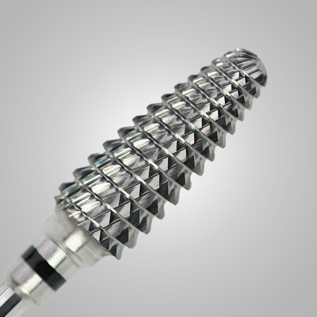 Punta Mais Barrel T10 Ø 4.8 mm - Fascia nera - BSN Remove Corn Power Black - grana extra grossa