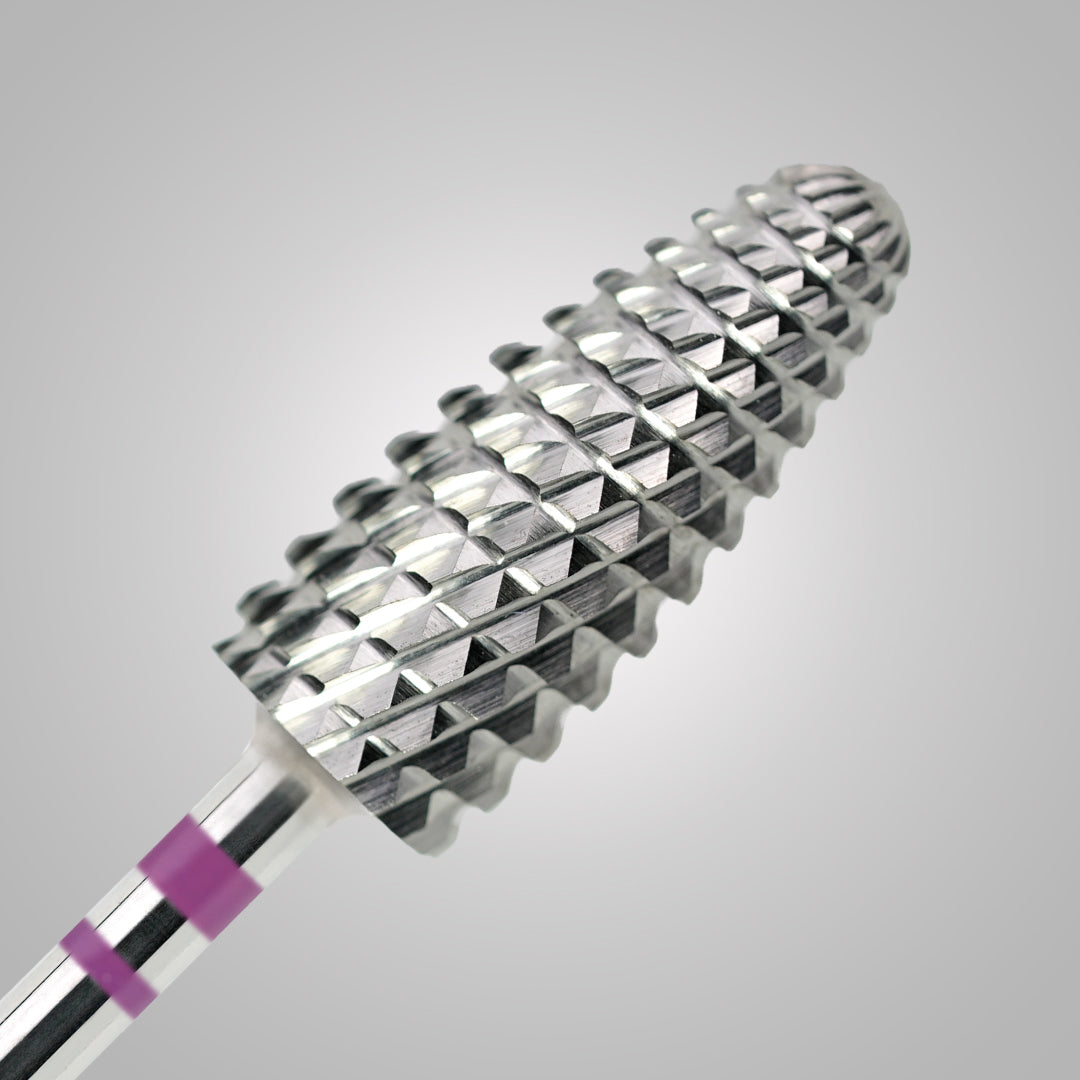 Punta Mais Barrel T11 Ø 4.8 mm - Fascia lilla - BSN Remove Corn Strong Violet - grana medio grossa