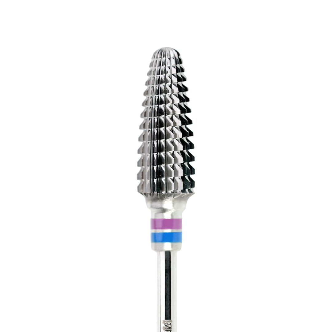 Punta Mais Barrel T12 Ø 4.8 mm - Fascia blu rosa - BSN Remove Corn Pro Medium - grana medio grossa