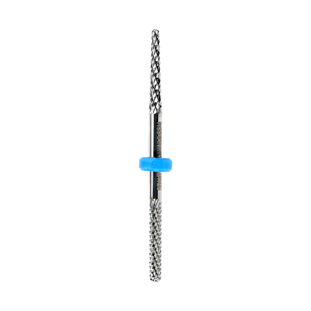 Punta Double doppia testa 2in1 - Ago appuntito e arrotondato - anello blu - BSN Remove Needle Double Medium - grana media
