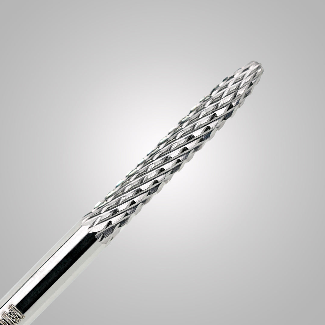 Punta Fiamma Carbide piccola F Ø 1.6 mm - BSN Remove Remove Flame Mini - grana fine