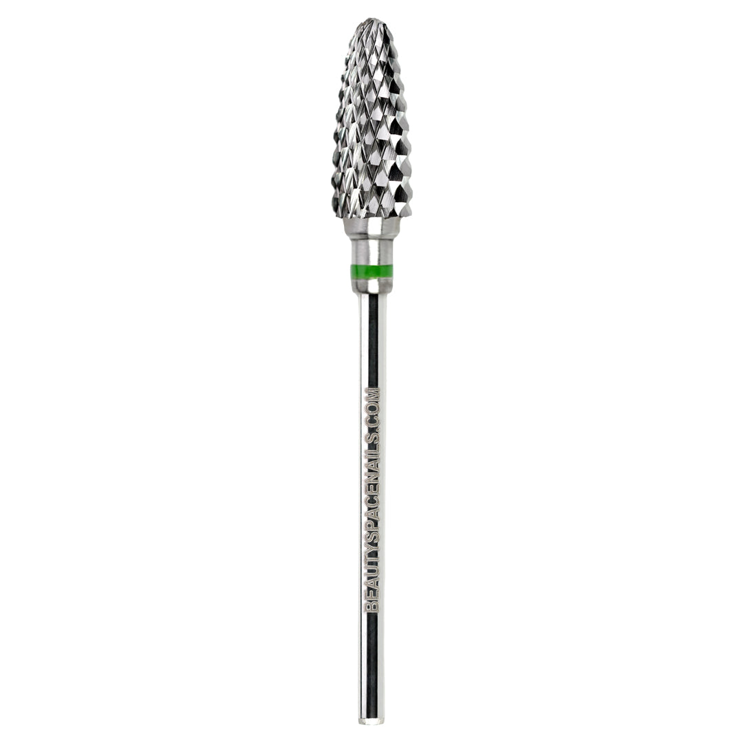 Punta Flame Cone Ø 6 mm - Fascia verde - BSN Remove Cone Strong - grana grossa