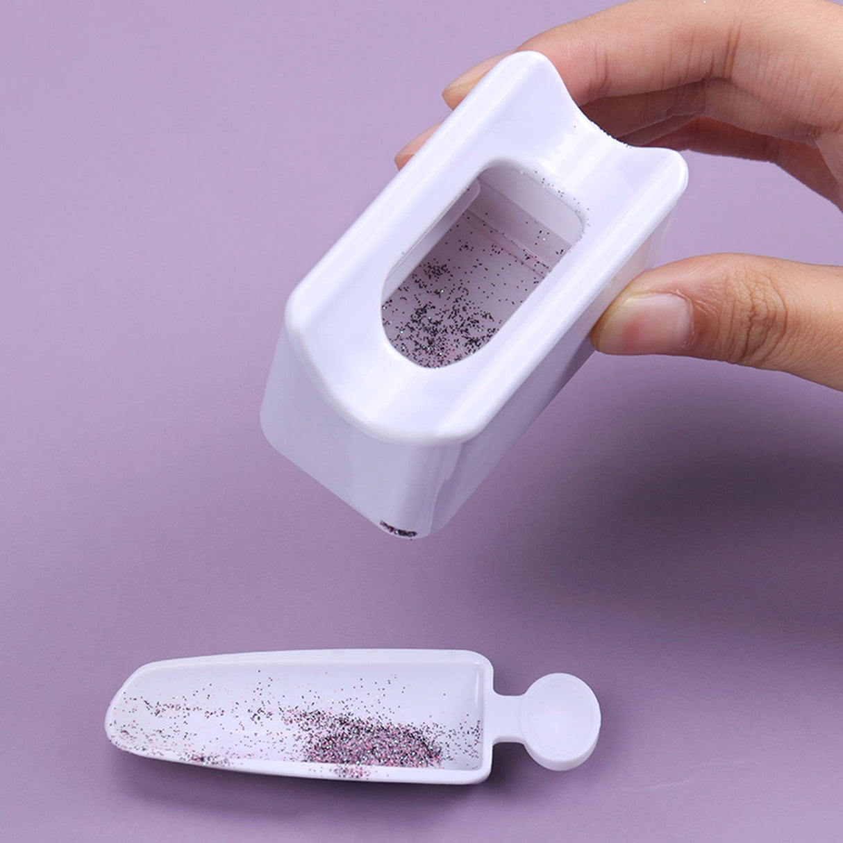 Raccoglitore polveri glitter e polveri acriliche