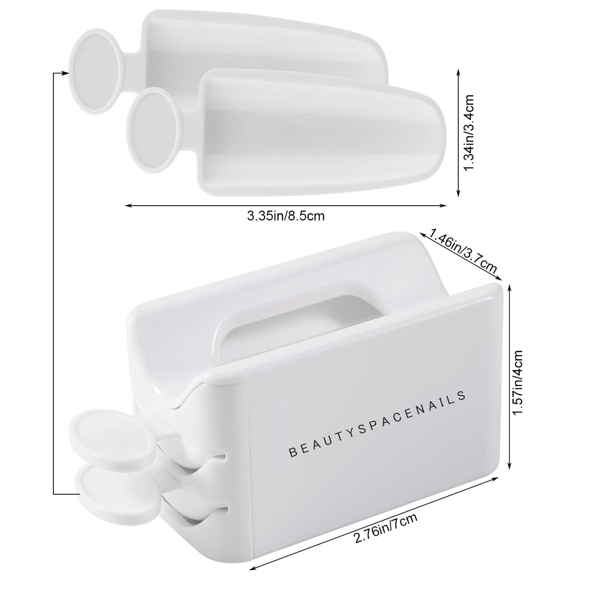 Raccoglitore polveri glitter e polveri acriliche