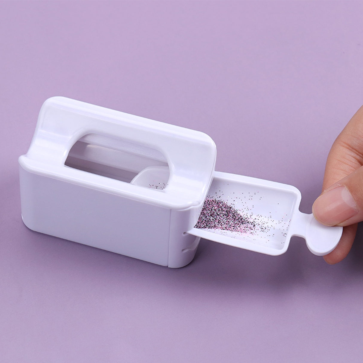 Raccoglitore polveri glitter e polveri acriliche