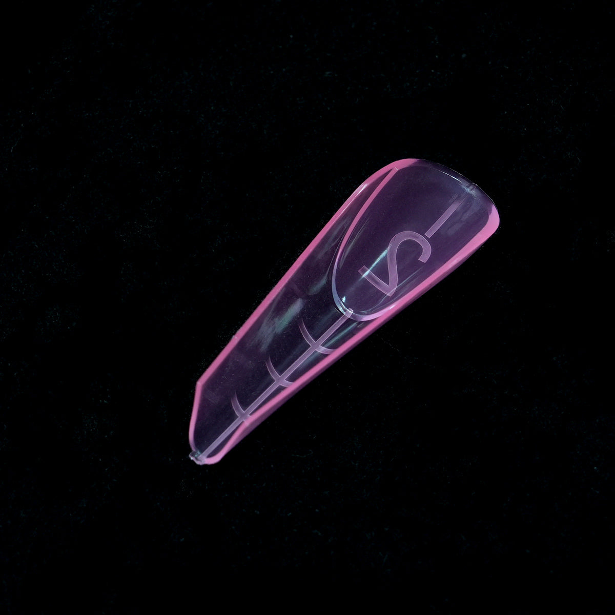 Mandorla Corta + French - Dual form muretto - Formine rosa 200 pezzi in Box