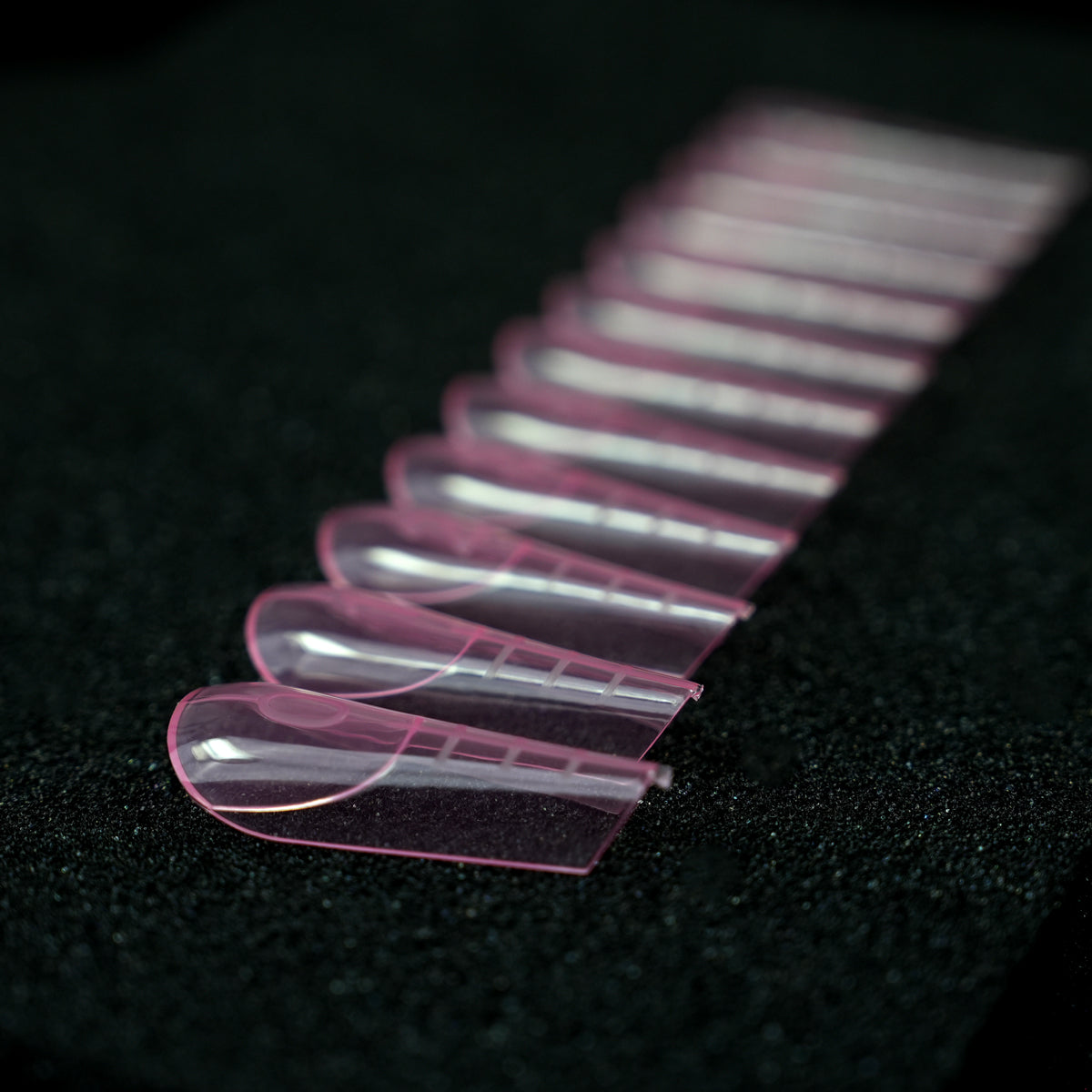 Mandorla Corta + French - Dual form muretto - Formine rosa 200 pezzi in Box