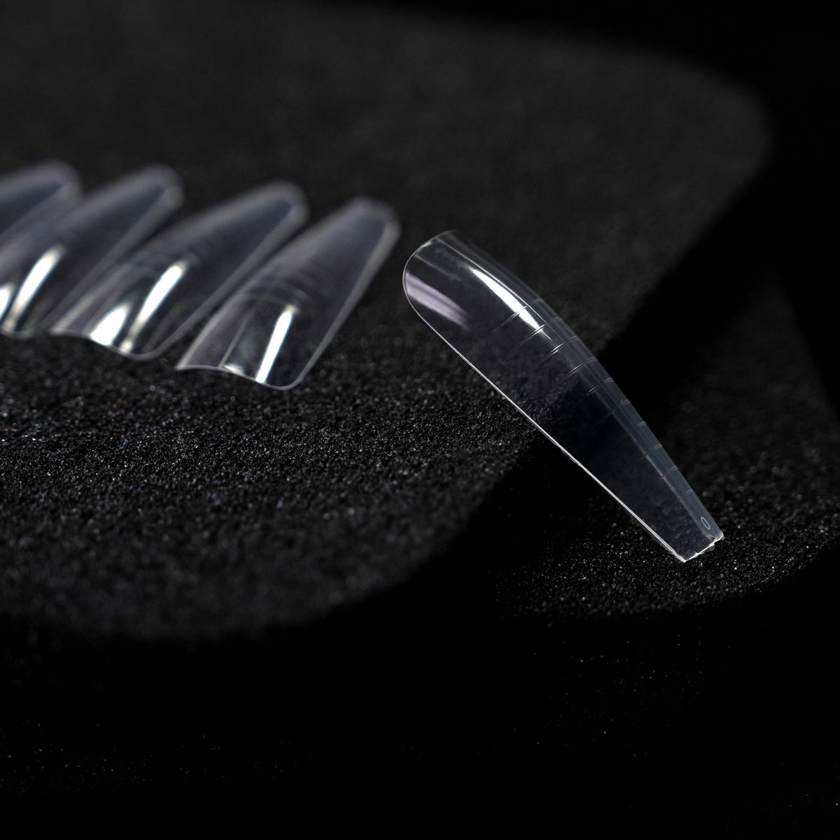 Dualforms 20 - Dual form Long Coffin sottile XL - Formine trasparenti 120 pezzi