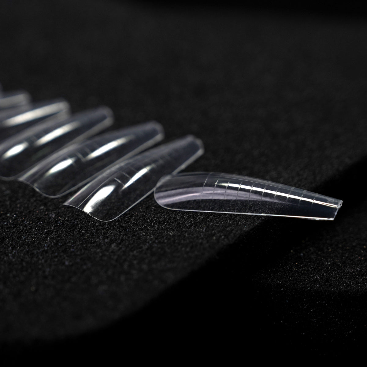 Dualforms 20 - Dual form Long Coffin sottile XL - Formine trasparenti 120 pezzi