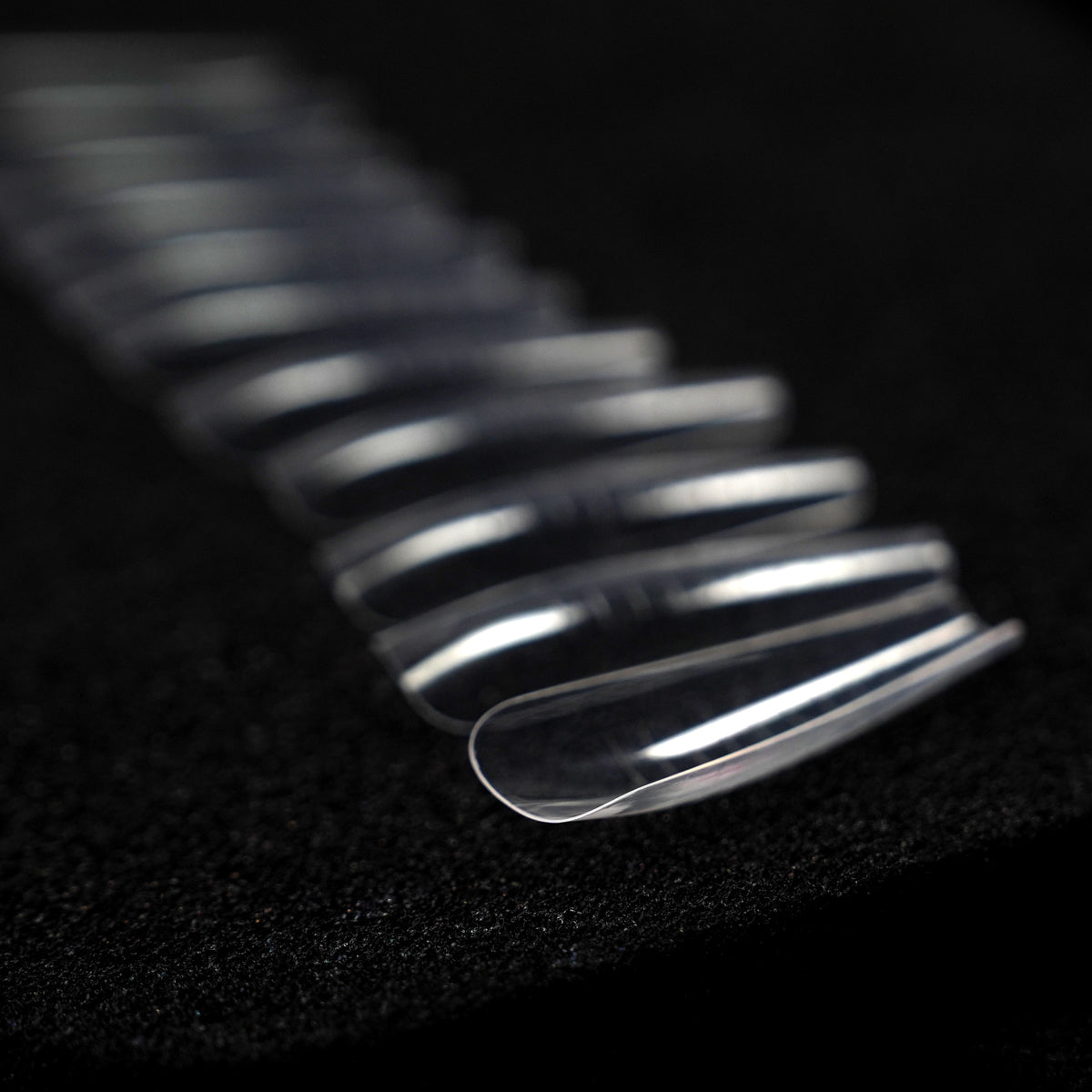 Dualforms 20 - Dual form Long Coffin sottile XL - Formine trasparenti 120 pezzi