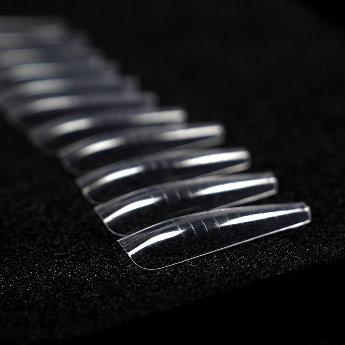 Dualforms 20 - Dual form Long Coffin sottile XL - Formine trasparenti 120 pezzi