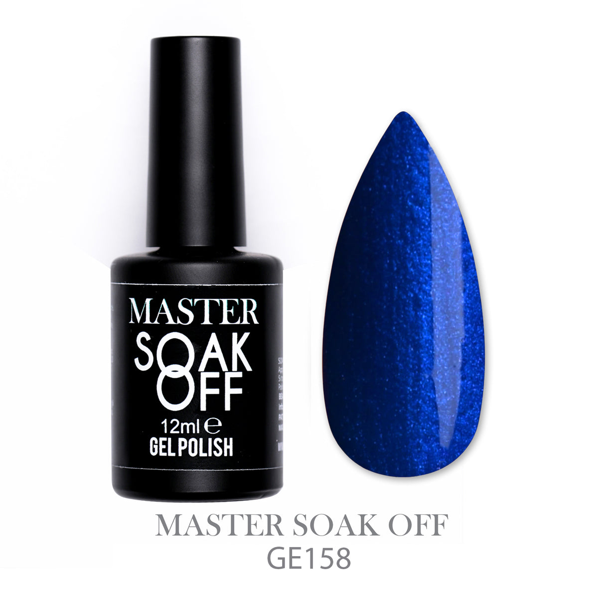 GE158 - Blue Satin - Master Color Soak Off 12 ml