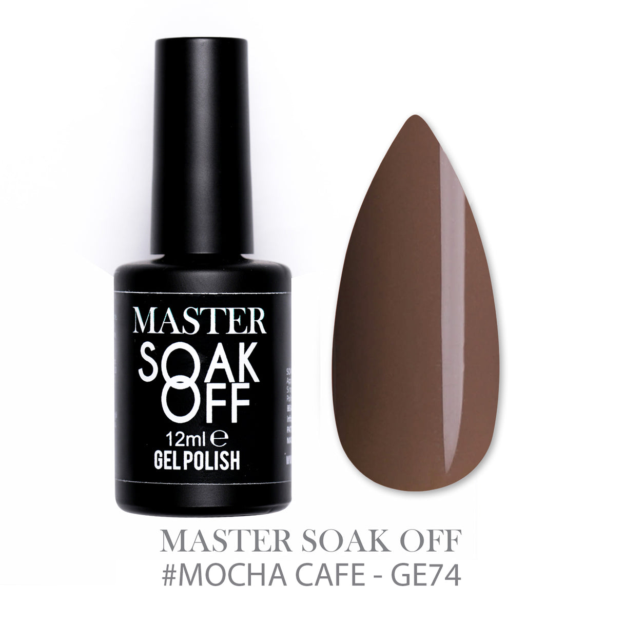 GE74 - Mocha Cafe - Master Color Soak Off 12 ml