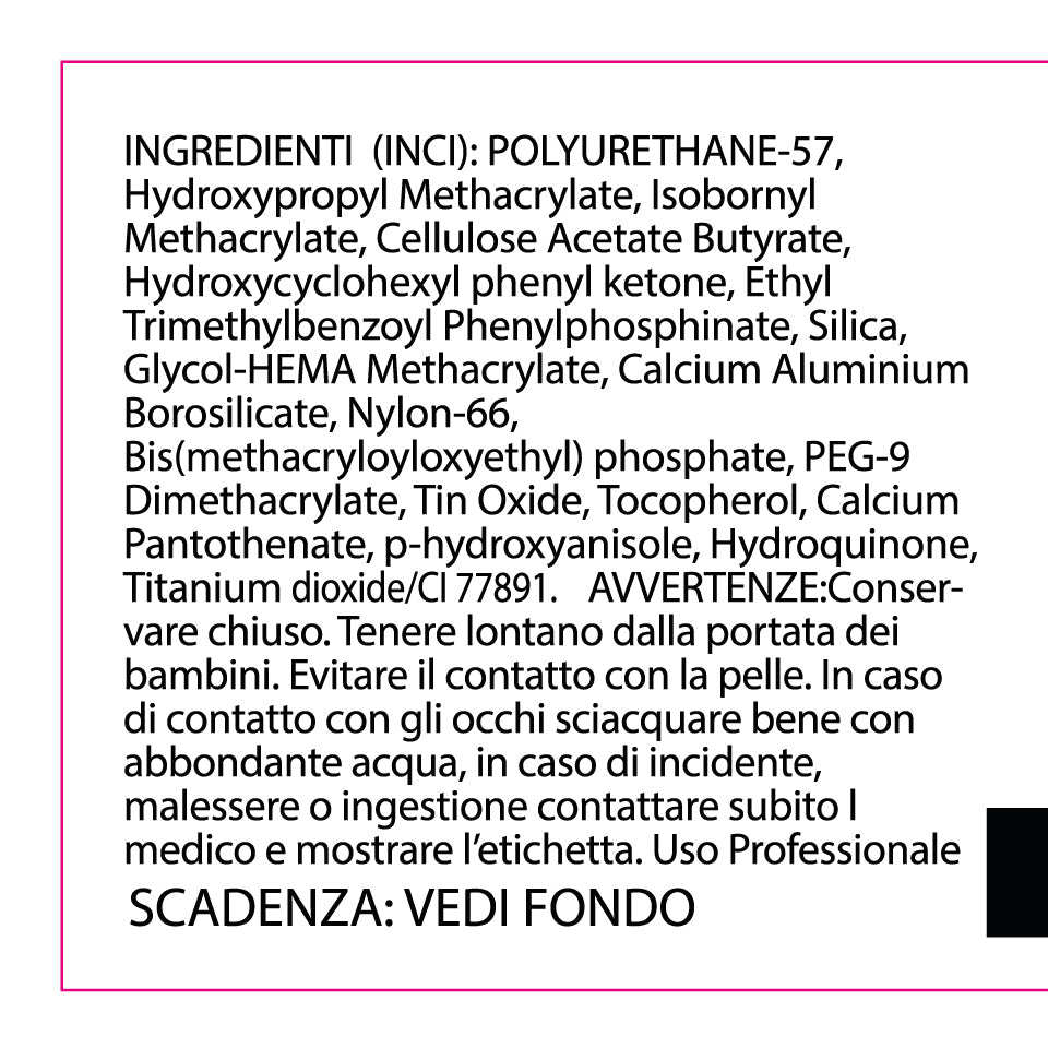 Milk Shimmer - Hd Nylon Soak Off Base Builder con Vitamina E e Calcio 12ml