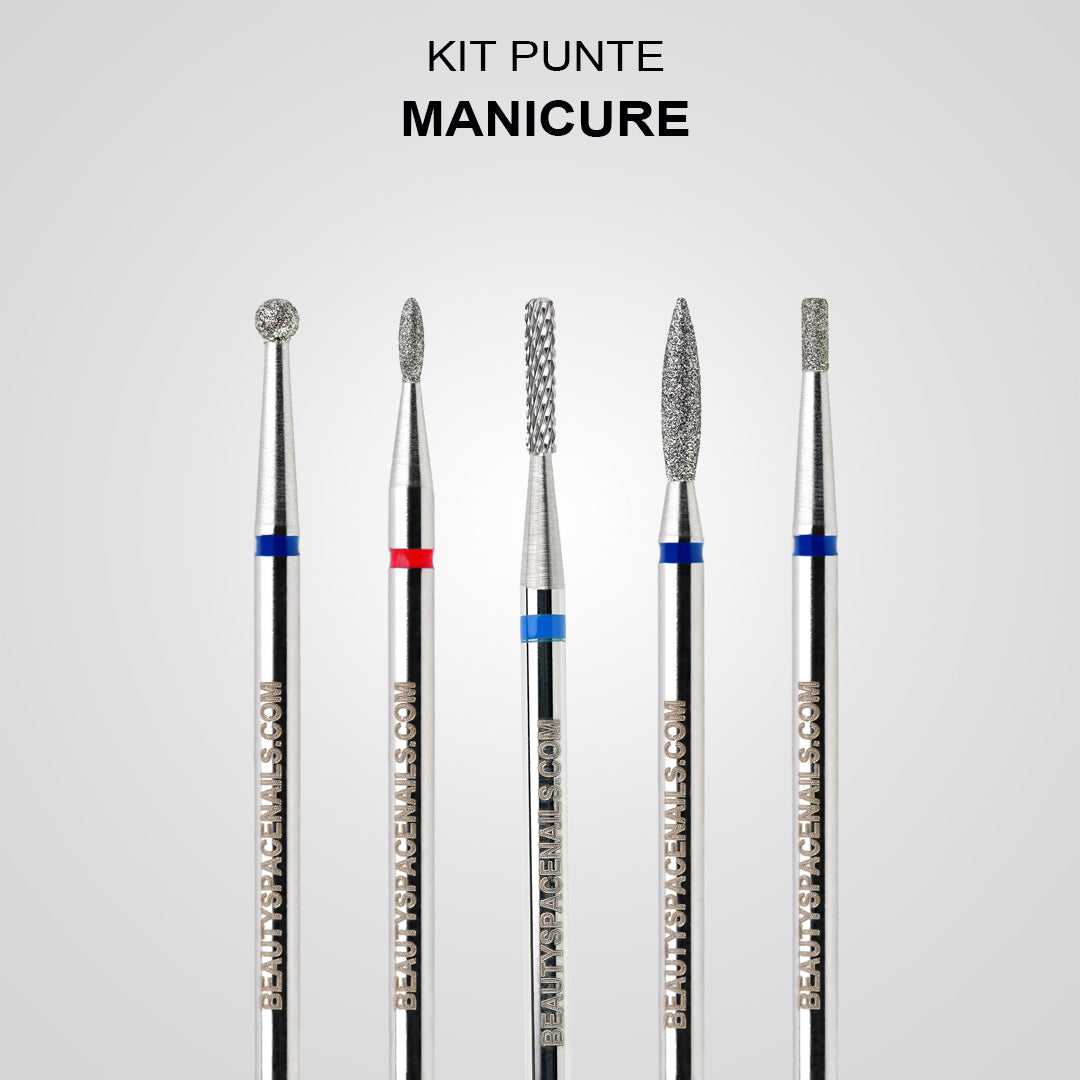 Kit Punte Manicure – Preparazione, Precisione e Rifinitura