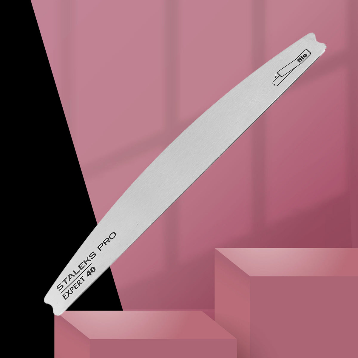 Anima base MEZZALUNA in metallo per ricambi lime adesive mezzaluna - EXPERT 40 MBE-40