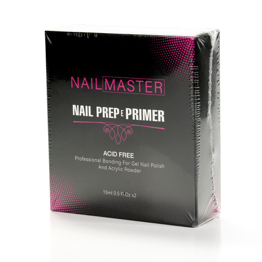 Nail Master Nail Prep e Primer Acid Free flaconi bonding per gel e acrilico