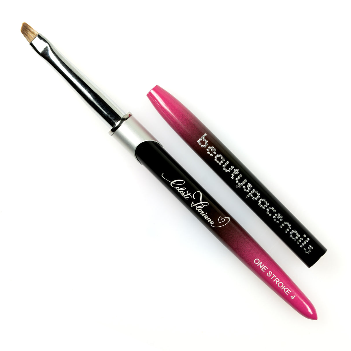 Pennello One Stroke 4 - Nail Art Angolare obliquo