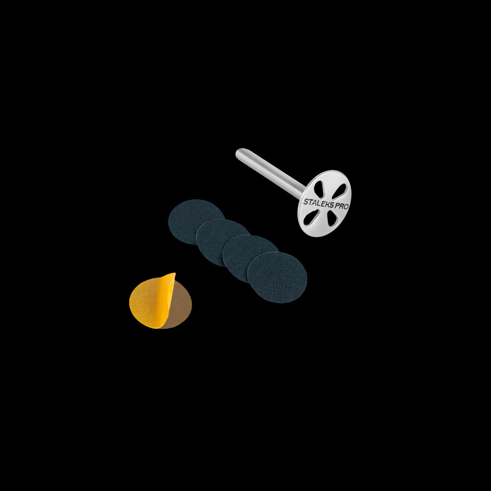 Supporto Disco in acciaio per Pedicure Staleks - PODODISC Misura XS