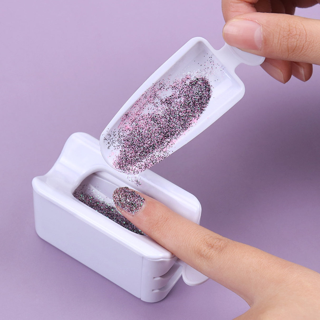 Raccoglitore polveri glitter e polveri acriliche