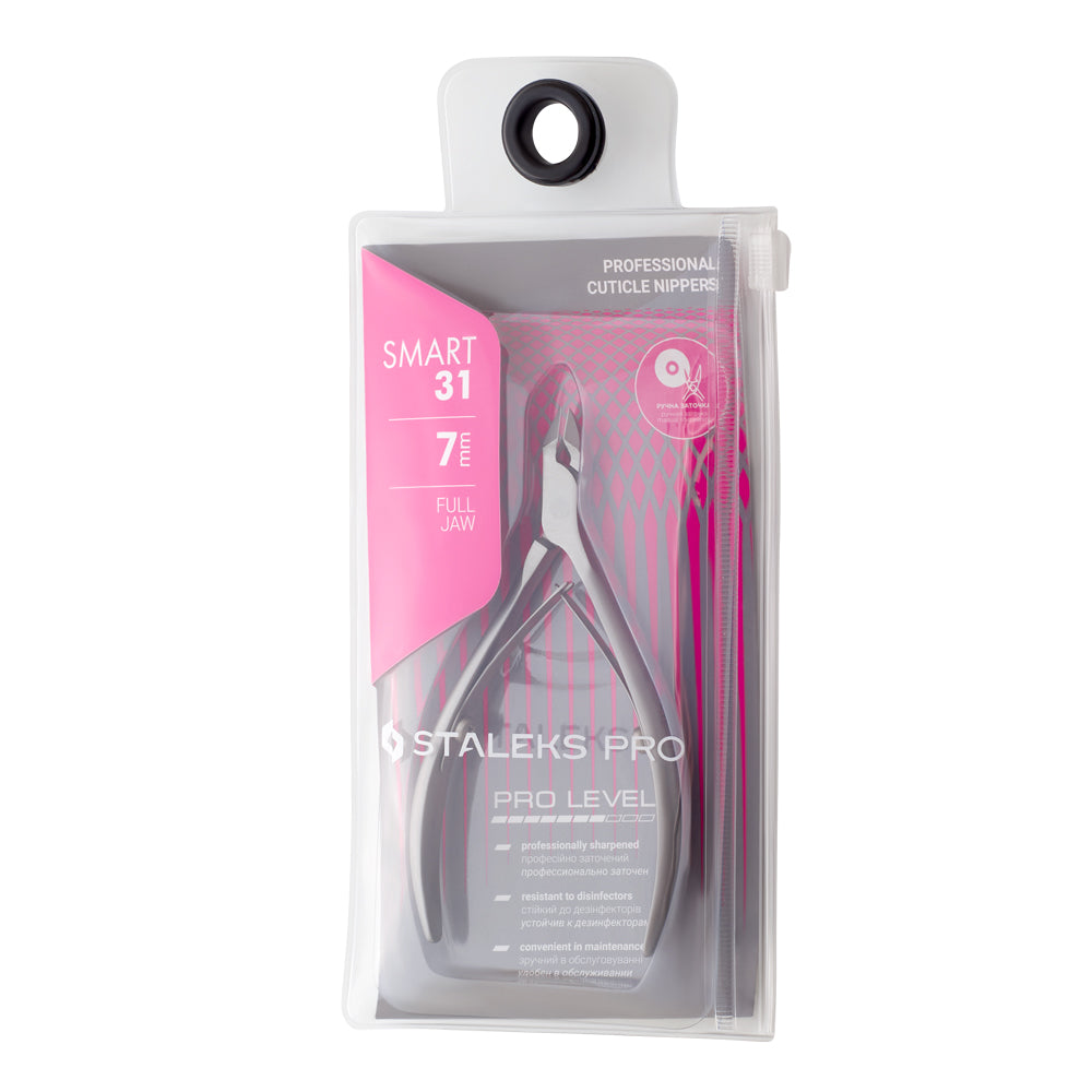 Pince à cuticules professionnelle SMART 31 7 mm