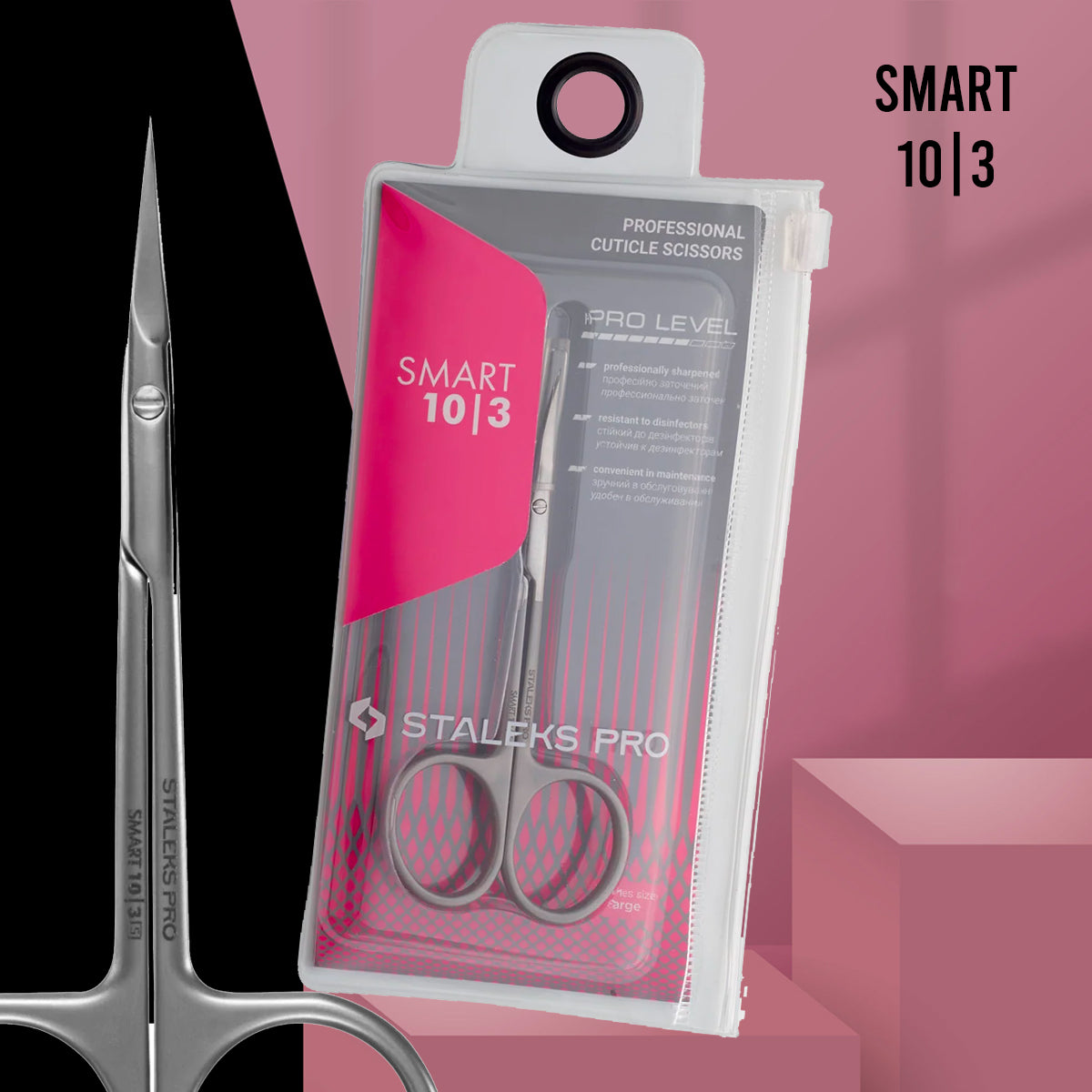 Ciseaux à cuticules professionnels SMART 10 TYPE 3