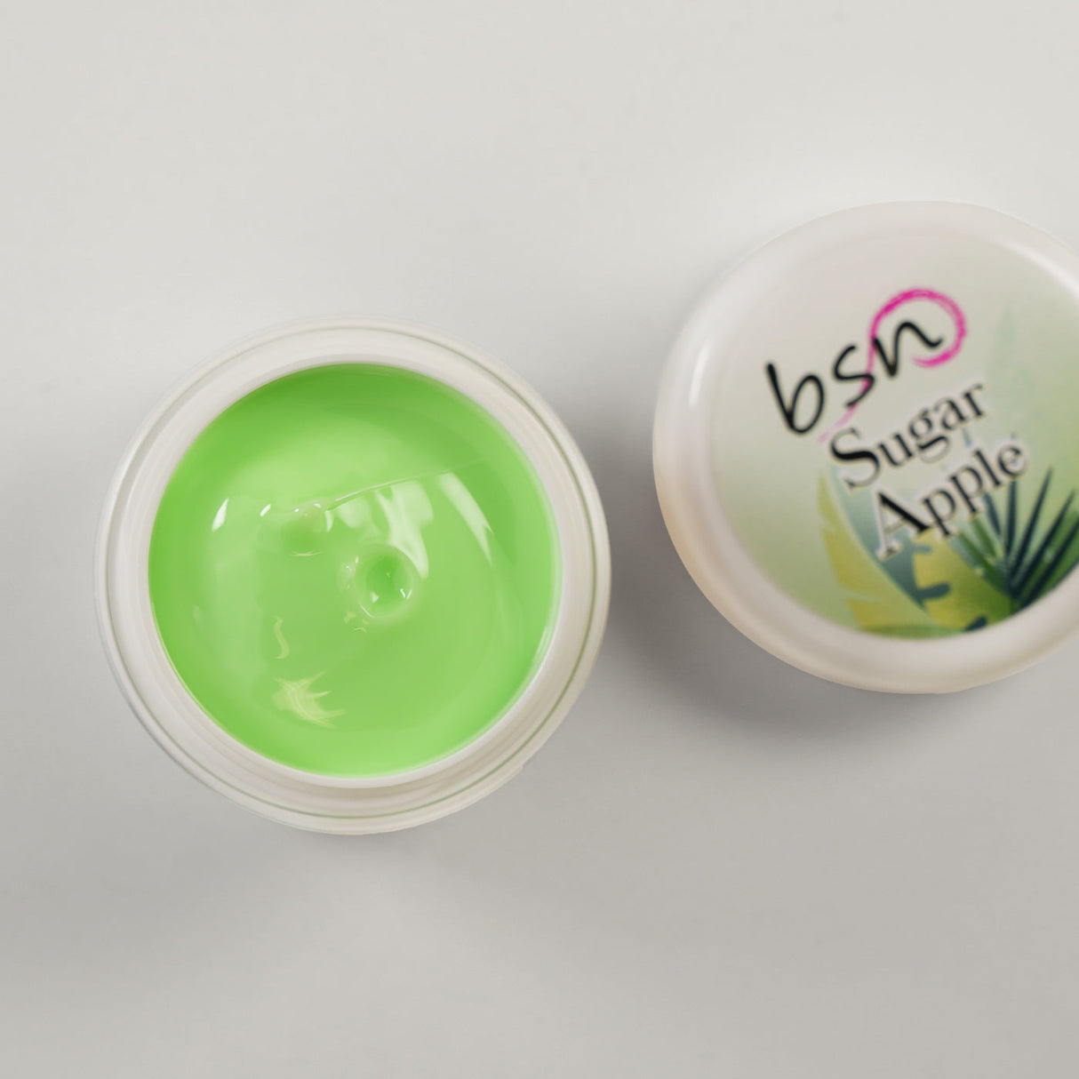 Builder gel Tropical Summer Sugar Apple mela verde barattolo 15ml Beauty Space Nails