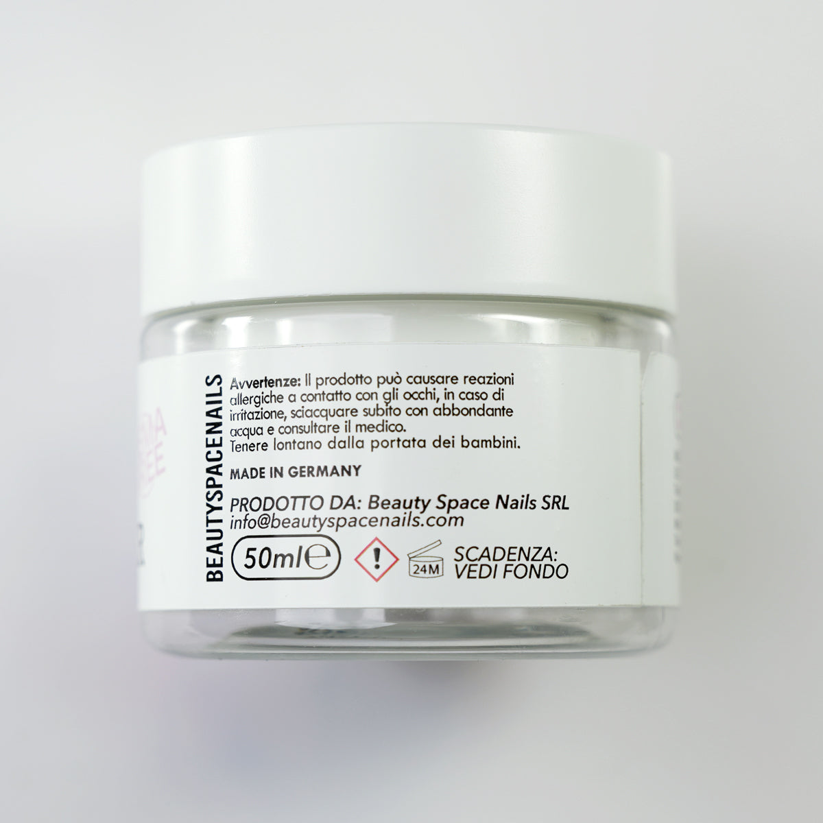 White Hard Builder Gel - French Bianco Milky White Altissima densità