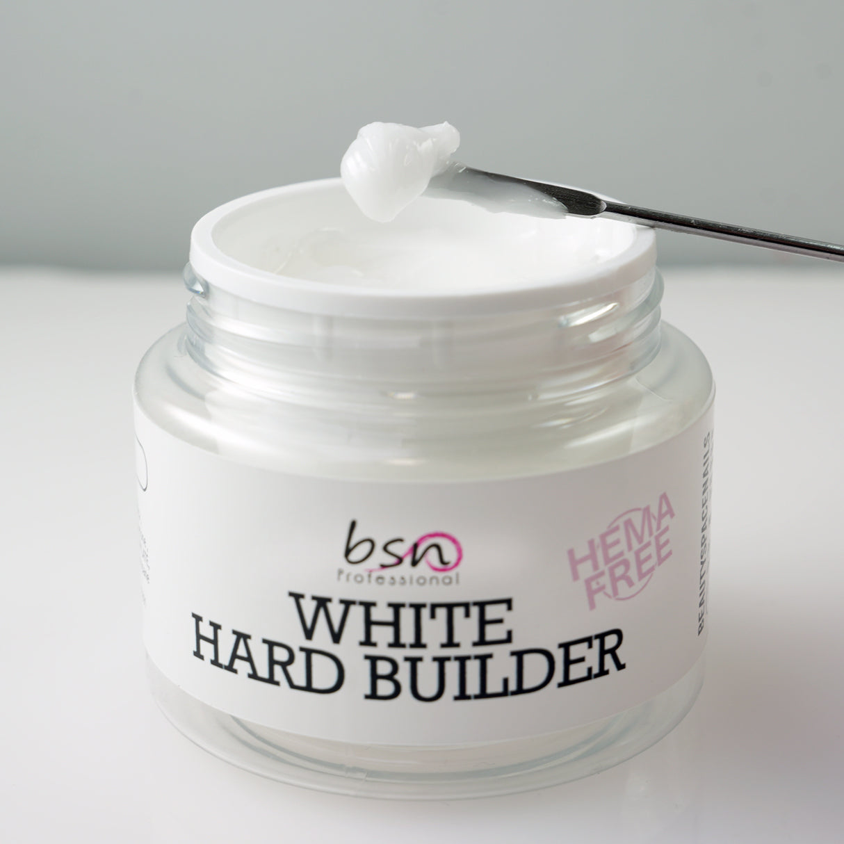White Hard Builder Gel - French Bianco Milky White Altissima densità