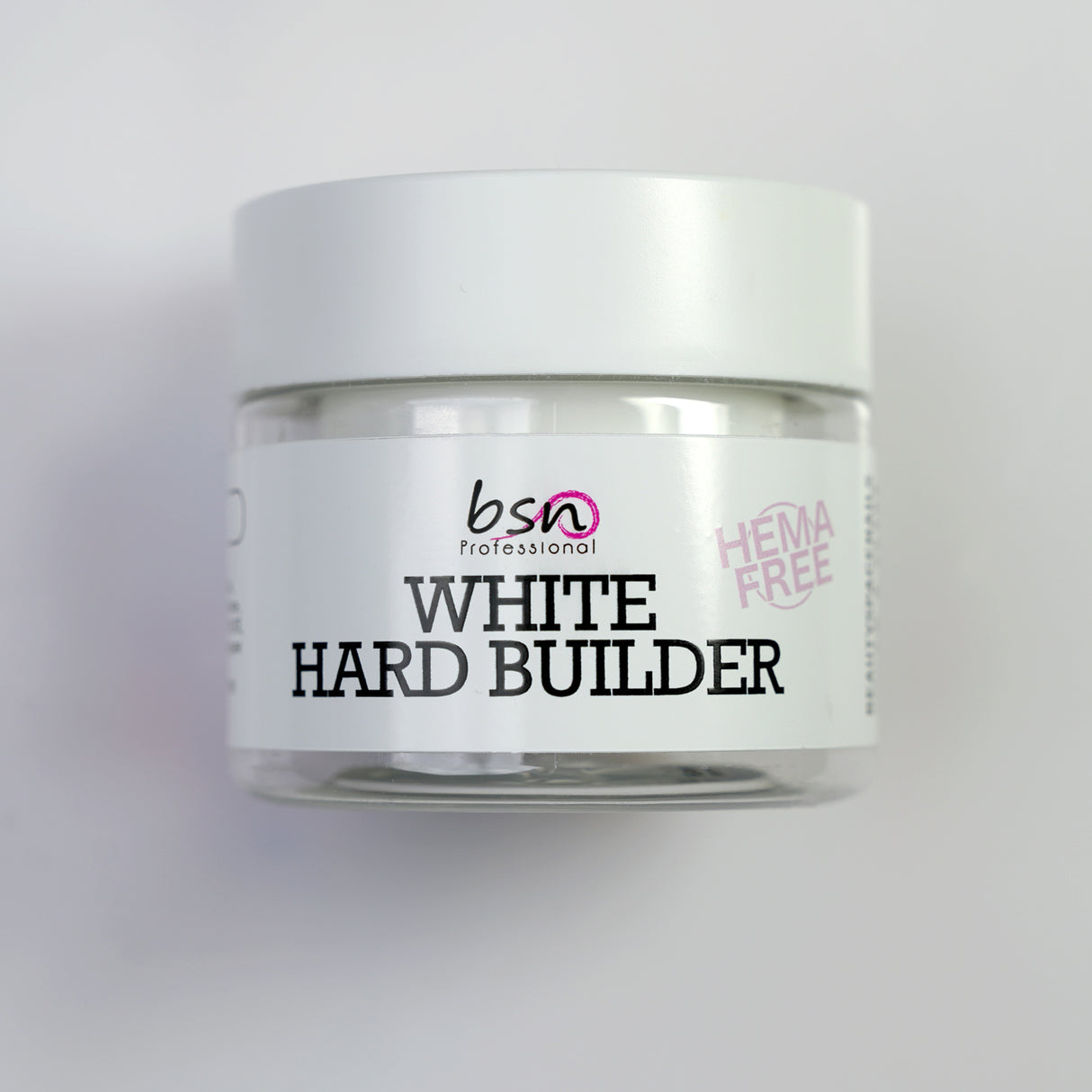 White Hard Builder Gel - French Bianco Milky White Altissima densità