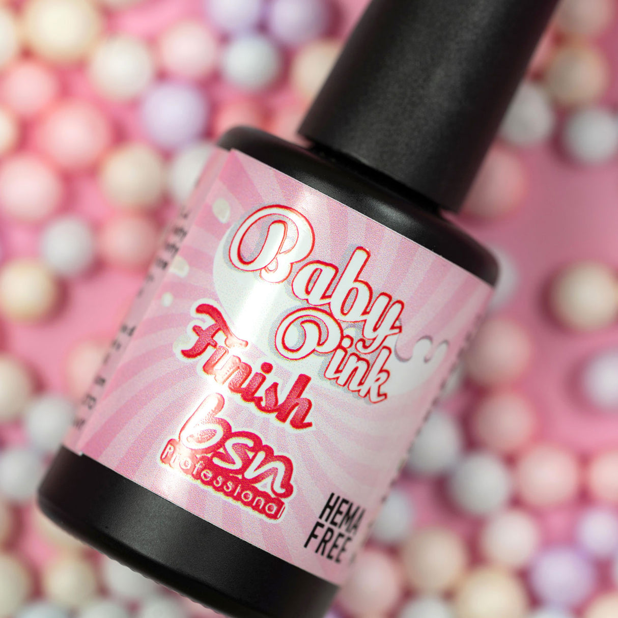 Milky Candy - Baby Pink Finish - Top Coat Babyboomer - senza dispersione 12ml
